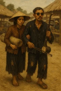 Sướng khổ vì chồng - lời cổ