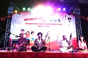 Clb Xẩm Hà Nội tham gia tổ chức chương trình Giai điệu kết nối, sắc màu tuổi thơ cho các cháu và cư dân Ecopark